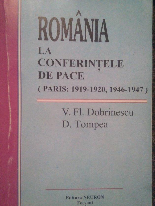 Romania la conferintele de pace