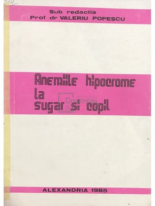 Anemiile hipocrome la sugar și copil