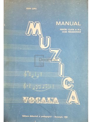 Muzica - Manual pentru clasa a IX-a licee pedagogice