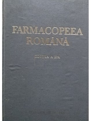 Farmacopeea Romana, editia a X-a