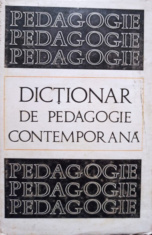 Dictionar de pedagogie contemporana