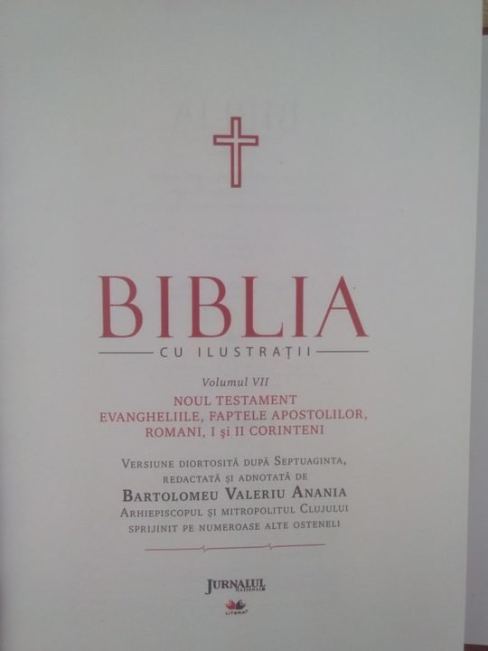 Biblia cu ilustratii, volumul VII