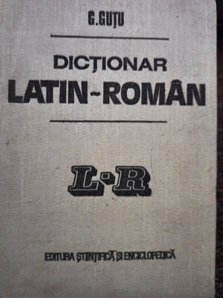Dictionar latin - roman