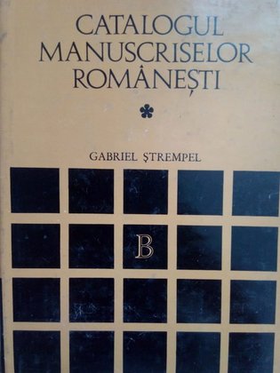 Catalogul manuscriselor romanesti