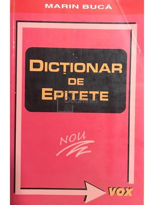 Dicționar de epitete