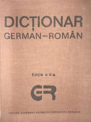 Dictionar german-roman - editia a II-a
