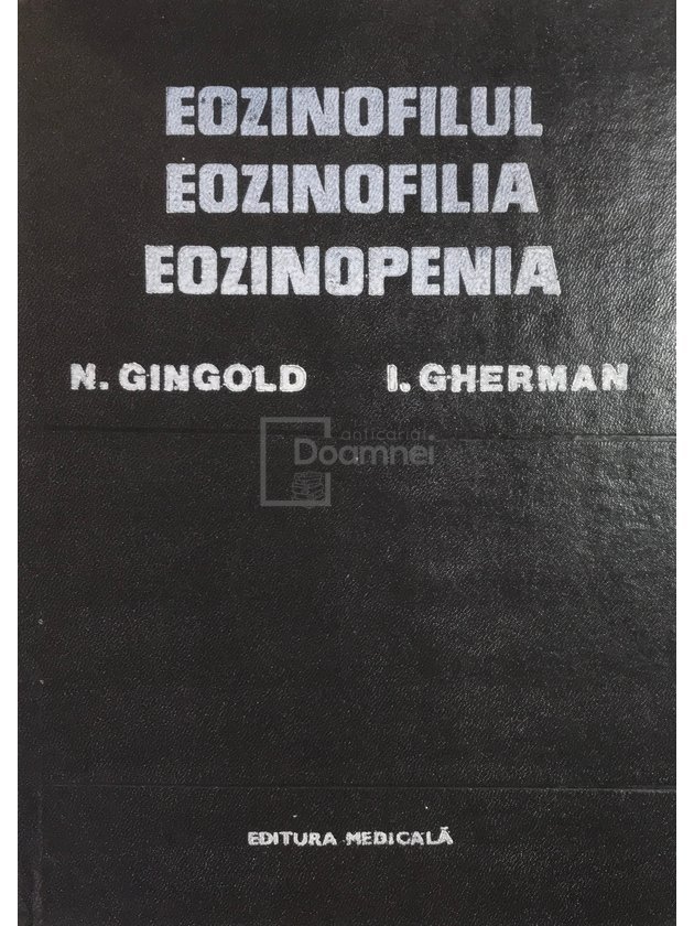 Eozinofilul, eozinofilia, eozinopenia