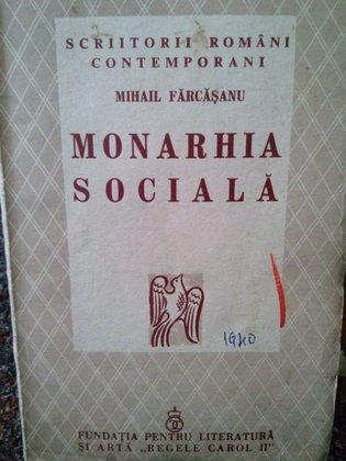 Monarhia sociala(semnata de Milcoveanu)