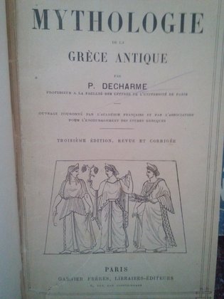 Mythologie de la grece antique