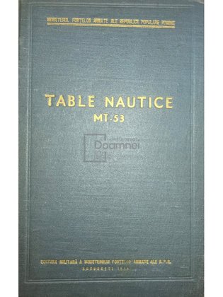Table nautice MT-53