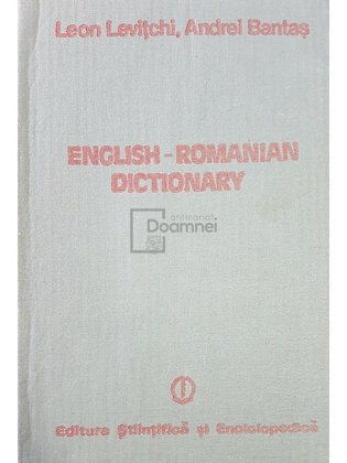 English-romanian dictionary