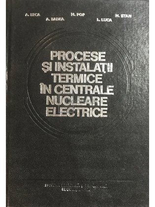 Procese și instalații termice în centrale nucleare electrice