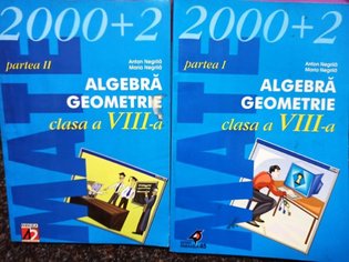 Algebra geometrie clasa a VIII-a, 2 vol.