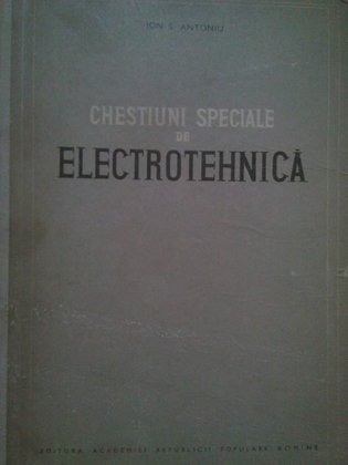 Chestiuni speciale de electrotehnica