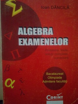 Algebra examenelor