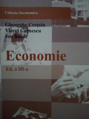 Economie, ed. a IIIa