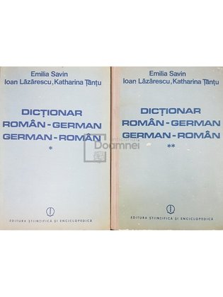Dictionar roman-german, german-roman, 2 vol.