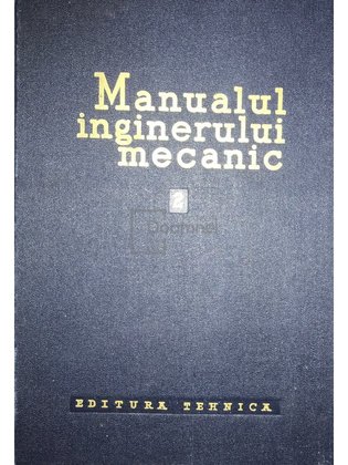 Manualul inginerului mecanic, vol. 2