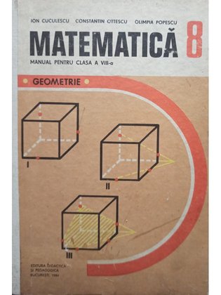 Matematica. Manual pentru clasa a VIII-a - Geometrie