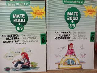 Aritmetica, algebra, geometrie, clasa a VI-a, 2 vol.