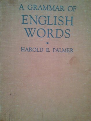 A grammar of english words