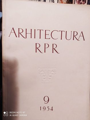 Arhitectura RPR, nr. 9