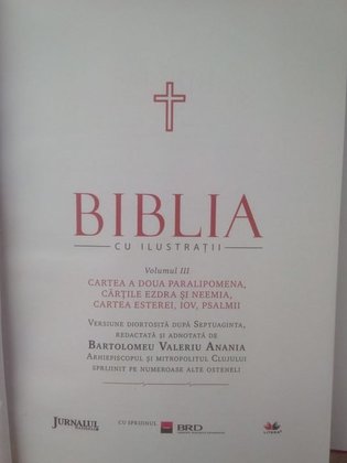 Biblia cu ilustratii, volumul III