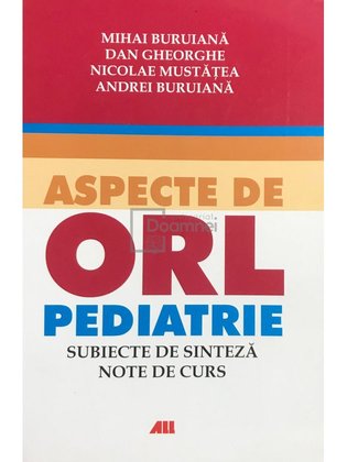 Aspecte de ORL - Pediatrie