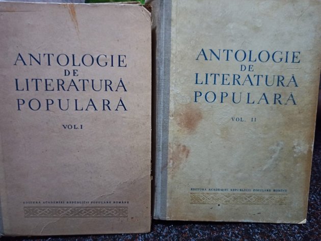 Antologie de literatura populara, 2 vol.