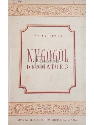 N. V. Gogol dramaturg