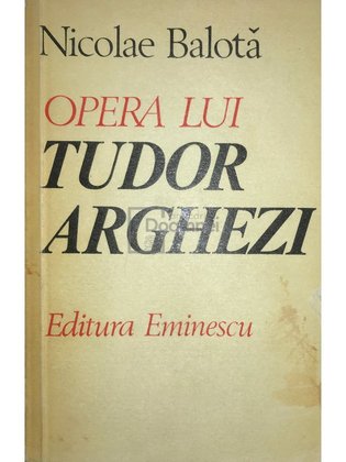 Opera lui Tudor Arghezi