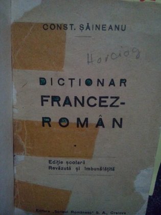 Dictionar francezroman
