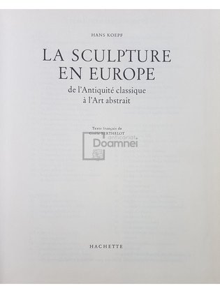La sculpture en Europe