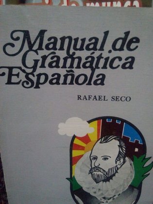 Manual de Gramatica Espanola