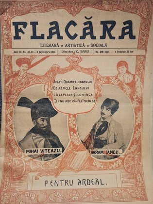 Revista Flacăra, anul III, nr. 46 - 47, 6 Septembrie 1914