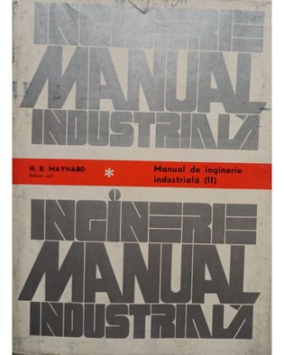 Manual de inginerie industriala, vol. 2