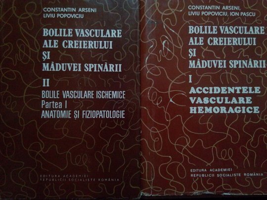 Bolile vasculare ale creierului si maduvei spinarii, 2 vol.