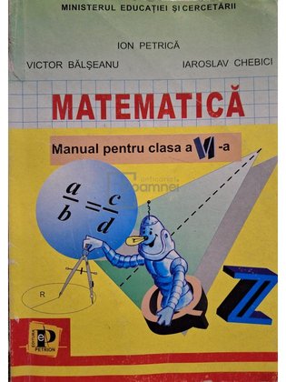 Matematica. Manual pentru clasa a VI-a