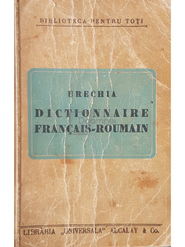 Dictionnaire francais-roumain