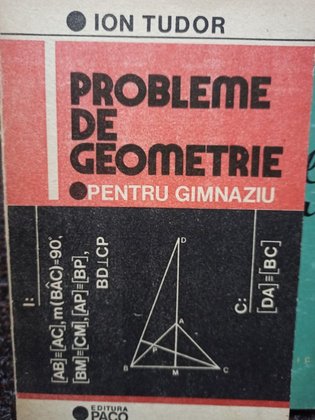 Probleme de geometrie pentru gimnaziu