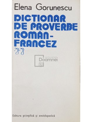 Dictionar de proverbe roman-francez