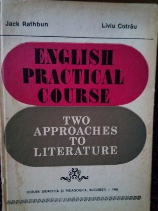 English practical course. Two approaches to literature