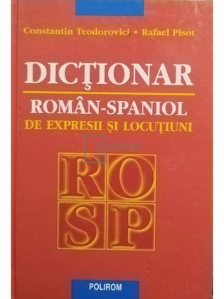 Dictionar roman-spaniol de expresii si locutiuni