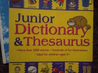 Junior dictionary &amp; thesaurus