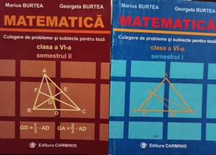 Matematica, clasa a VIa, 2 vol.