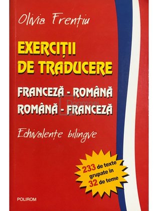 Exerciții de traducere franceză-română / română-franceză