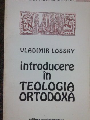 Introducere in teologia ortodoxa