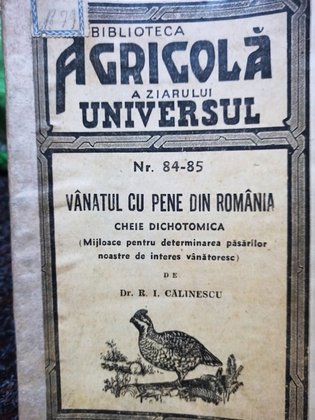Vanatul cu pene din Romania, nr. 84-85