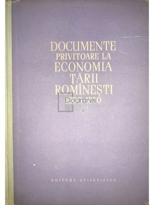 Documente privitoare la economia Țării Românești (1800-1850)