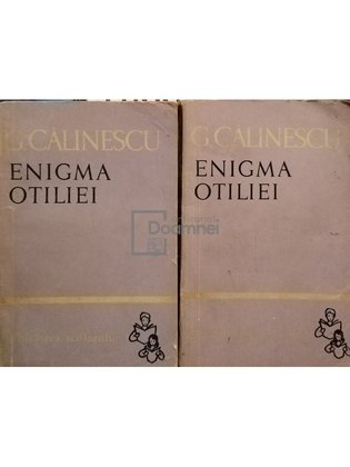 Enigma Otiliei, 2 vol.